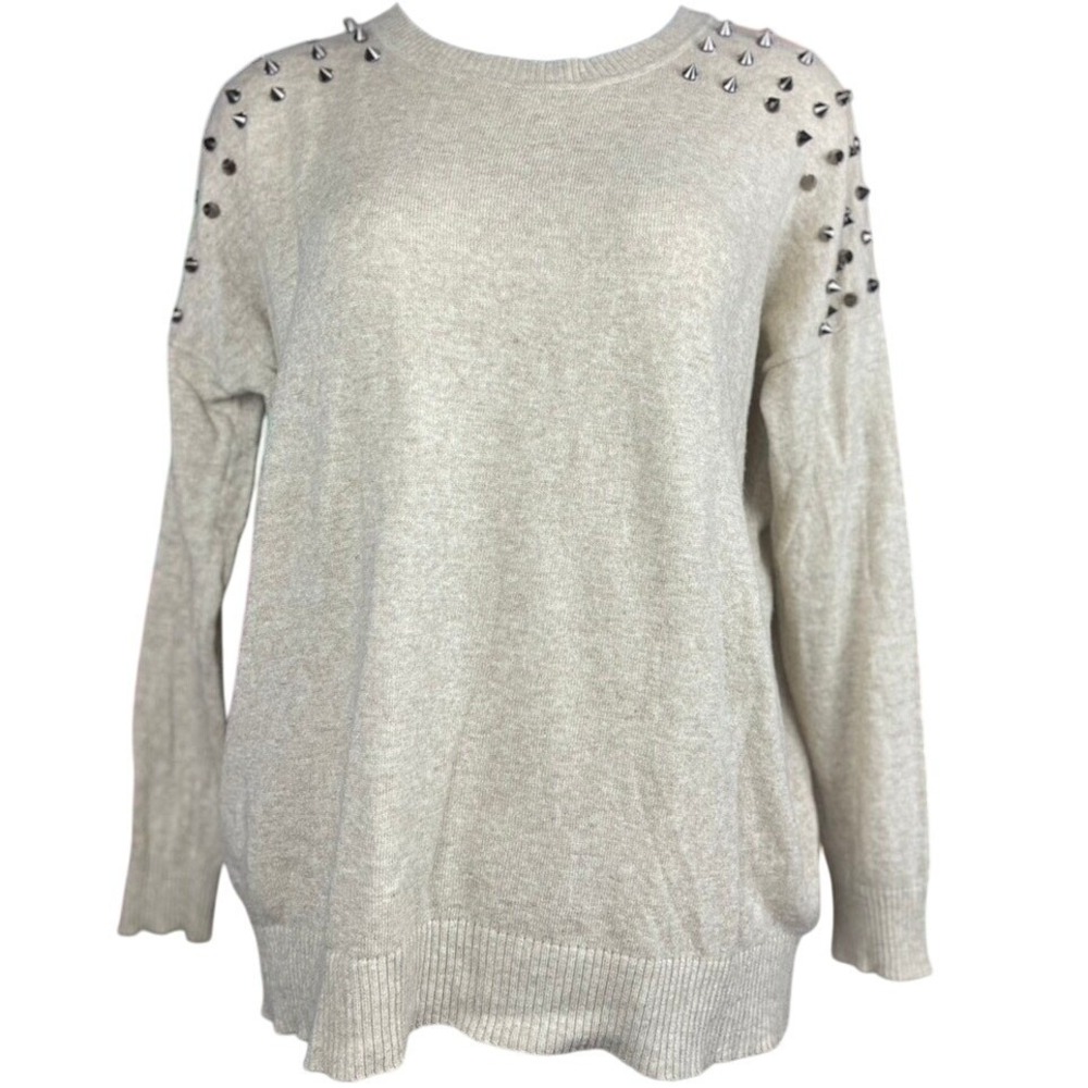 SWEEWE Womens Sweater (L) Angora Studded Scandi Punk‎ Avant Garde Soft Fall
